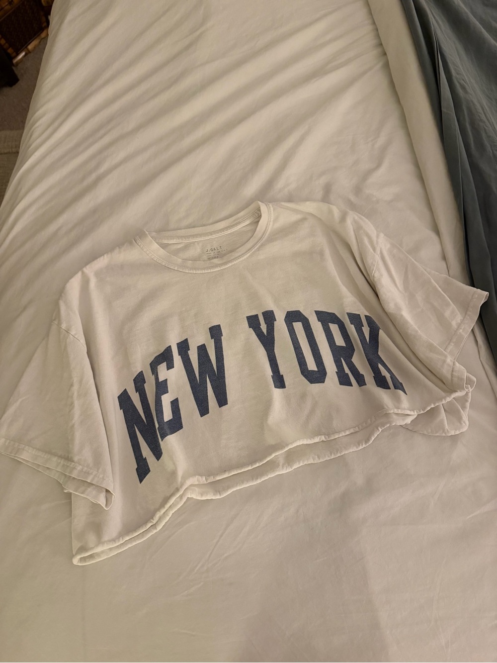 John Galt Cropped New York T Shirt